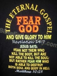 The eternal gospel: Fear God