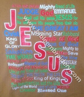 Bible Embroidery - Screen Printing